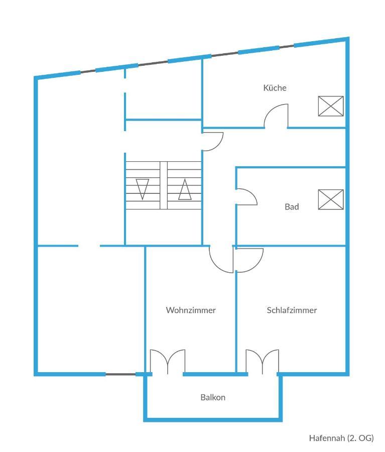 Ferienwohnung Hafennah Moba-Travel Lubeck Ngoại thất bức ảnh